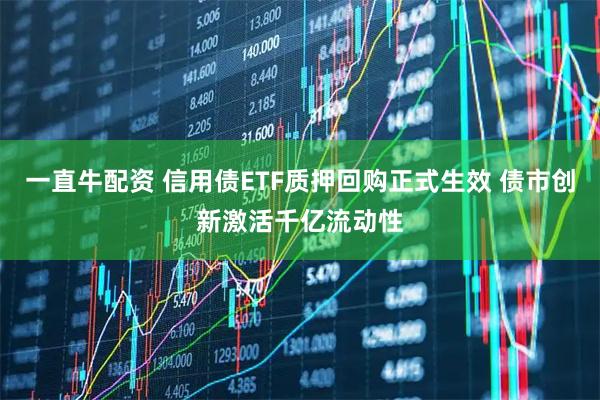 一直牛配资 信用债ETF质押回购正式生效 债市创新激活千亿流动性