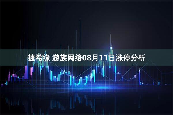 捷希缘 游族网络08月11日涨停分析