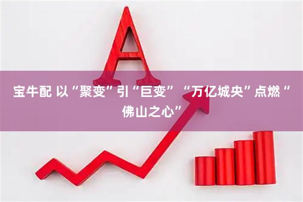 宝牛配 以“聚变”引“巨变” “万亿城央”点燃“佛山之心”
